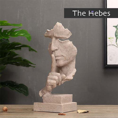 Abstract Sandstone Character Sculpture